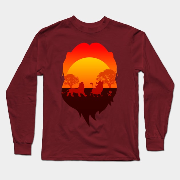 The circle of life Long Sleeve T-Shirt by amiartee